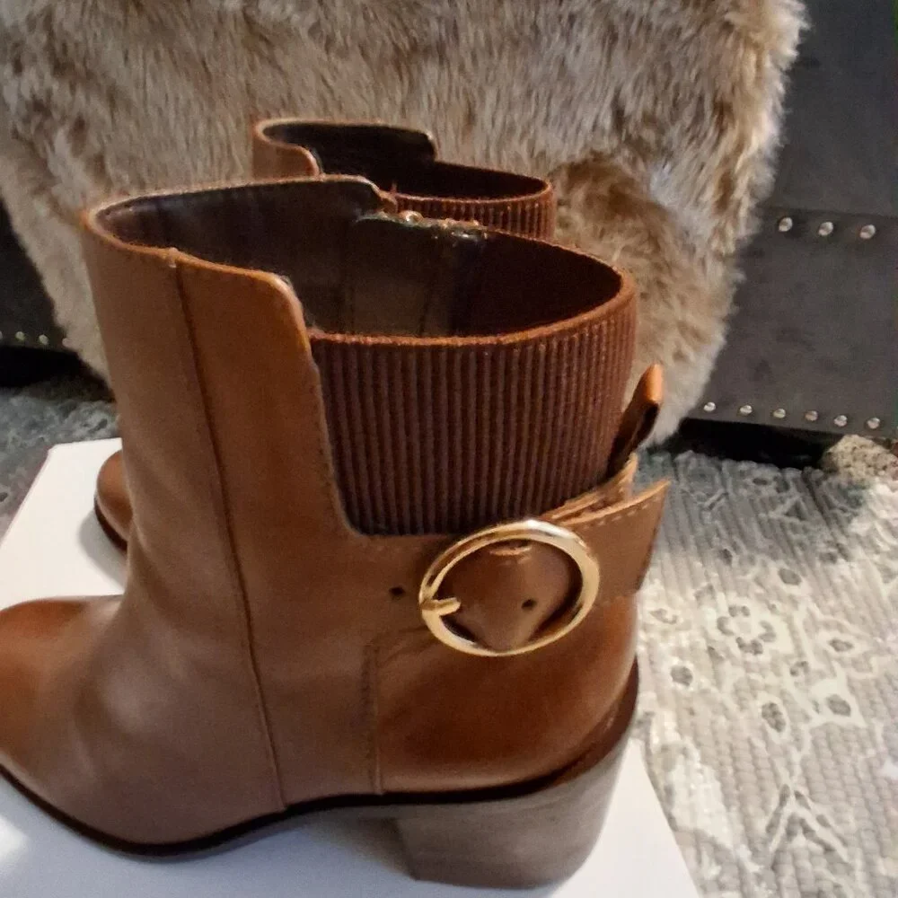 Aldo Leather Rosaldee Booties